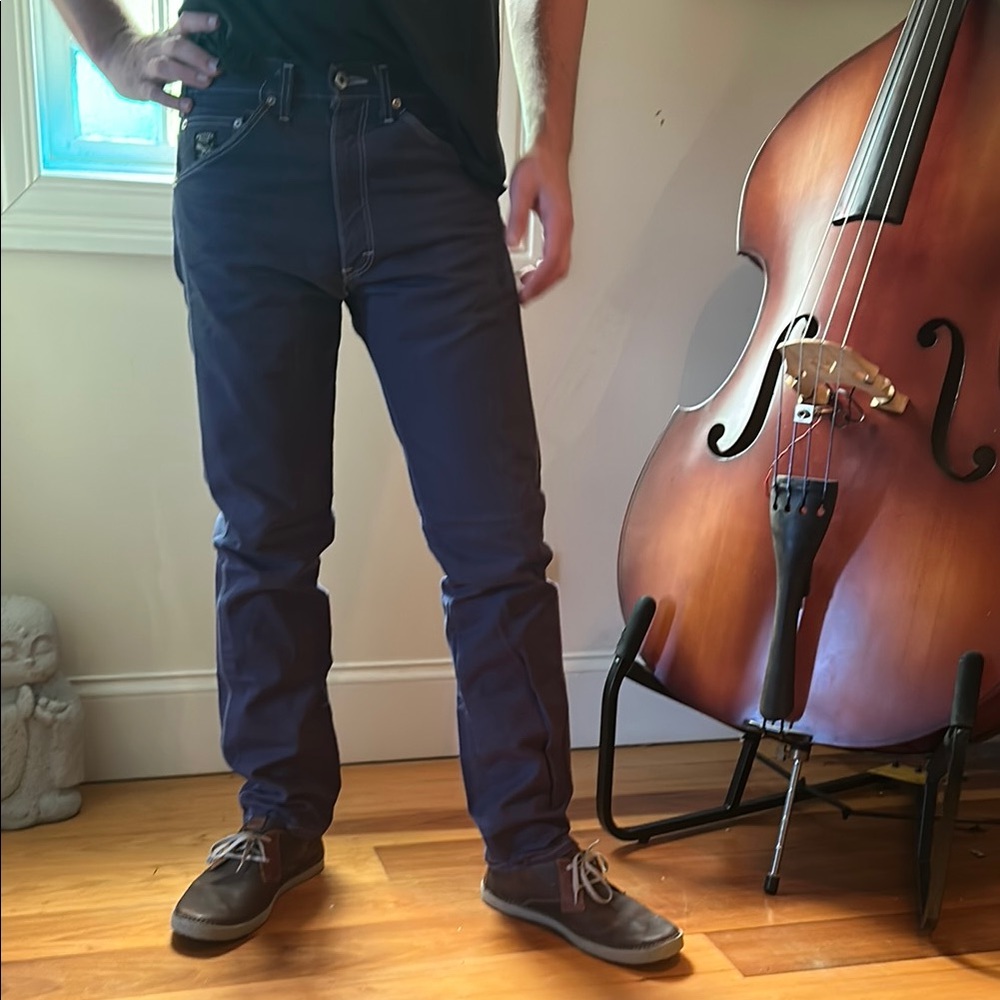 Men's Pointer Brand Dark Blue Jeans size 32x34
